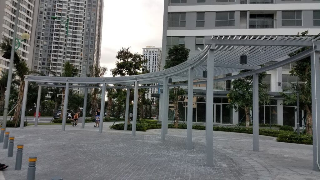 Cổng chào Park Hill Premium không có biển tên