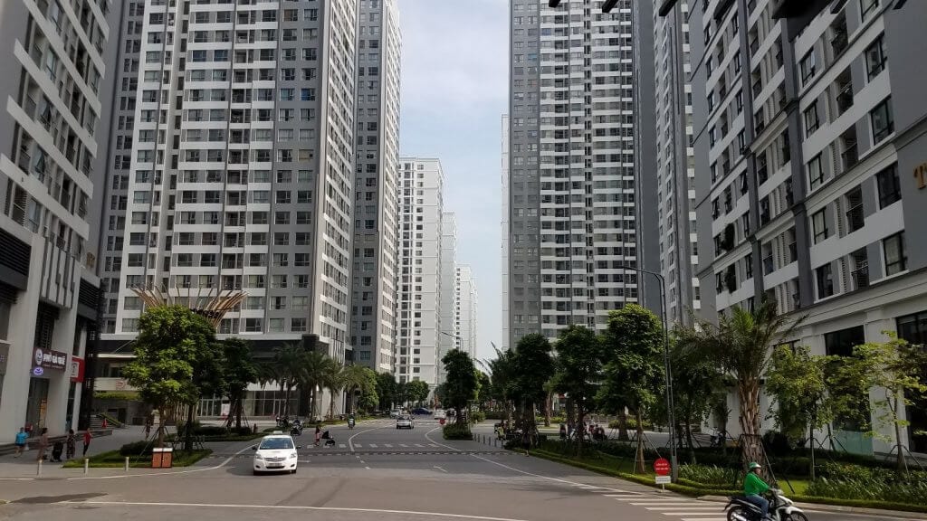 Phố đi bộ Park Hill thực tế