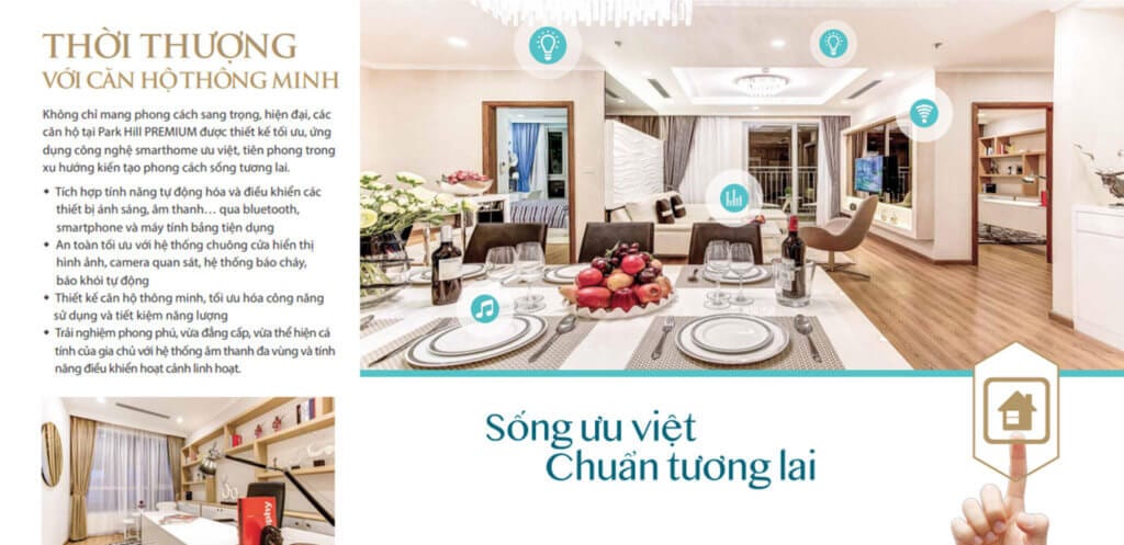 Nội dung quảng cáo dự án Park Hill Premium