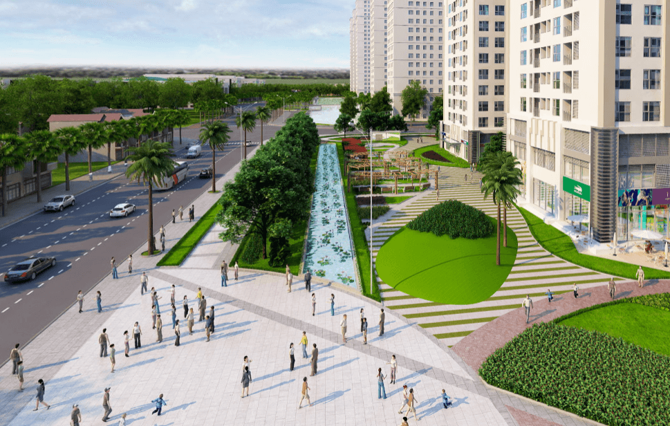Suối hoa súng Park Hill 3D